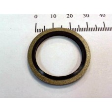 Шайба с резиновым кольцом М22
