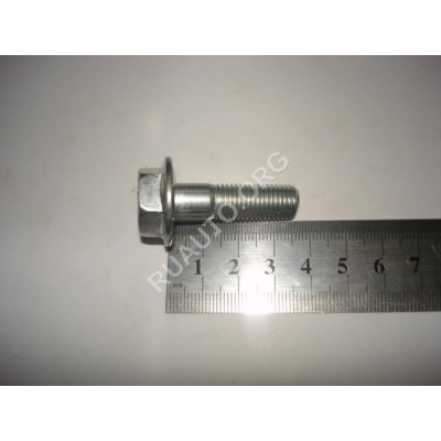 Болт М10х1,25х35 с фланцем левая резьба КАЛИНА 11180-1041122-008 БелЗАН