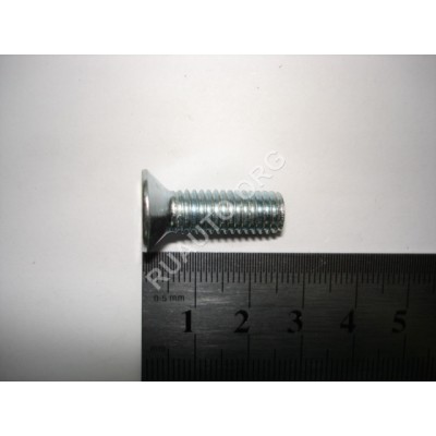 Винт М8х25 потай. шлиц. замка бок.дв.Газель 221666-п29 Красная Этна