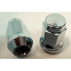 Гайка колёсная хром JN-217 M12х1,5 выс. 35, ключ 17, конус, закрытая