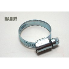 Хомут червячный оцинковка 180-200 HARDY