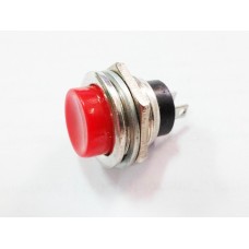 Кнопка металл без фиксации RWD-306 красная 220В 2А d16.2 36-3351