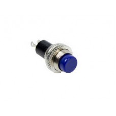 Кнопка мини металл без фиксации RWD-213 220В 2А d10.2 синяя 36-3332