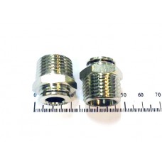 Фитинг металл цанговый прямой тр. 3/8 - нар. рез. NPT 1/2 арт. MPC3/8-N4