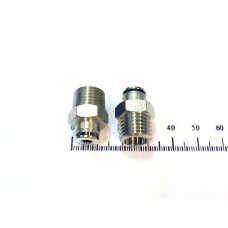 Фитинг металл цанговый прямой тр. 5/32 - нар. рез. NPT 1/4 арт. MPC5/32-N2