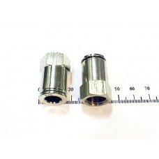 Фитинг металл цанговый прямой тр. 3/8 - вн. рез. NPT 1/4 арт. MPCF3/8-N2
