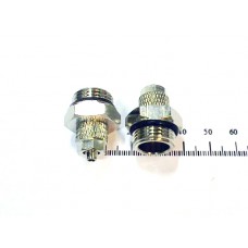 Фитинг металл резьбовой прямой - тр. 6/4 - нар. рез. 3/8 арт. RPC-6/4-G03