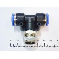 Фитинг металлопласт. тройник тр. 1/2- нар. рез. NPT 1/2 арт. SPB1/2-N4