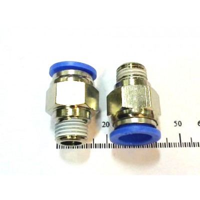 Фитинг металлопласт. прямой тр. 1/2- нар. рез. NPT 1/4 арт. SPC1/2-N2
