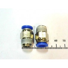 Фитинг металлопласт. прямой тр. 5/16  - нар. рез. NPT 1/4 арт. SPC5/16-N2