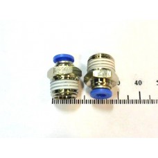 Фитинг металлопласт. прямой тр. 5/32 - нар. рез. NPT 1/4 арт. SPC5/32-N2