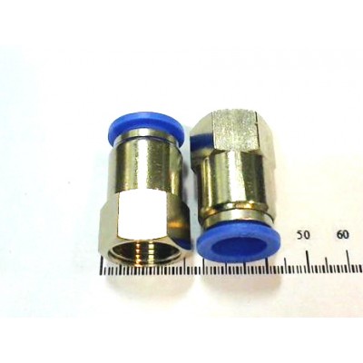 Фитинг металлопласт. прямой тр. 1/2-  вн. рез. NPT 3/8 арт. SPCF1/2-N3