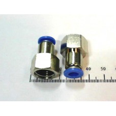 Фитинг металлопласт. прямой тр. 1/4 - вн. рез. NPT 1/4 арт. SPCF1/4-N2