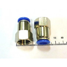 Фитинг металлопласт. прямой тр. 3/8 -  вн. рез. NPT 3/8 арт. SPCF3/8-N3