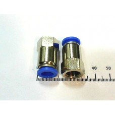 Фитинг металлопласт. прямой тр. 5/16  - вн. рез. NPT 1/8 арт. SPCF5/16-N1