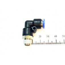 Фитинг металлопласт. уголок тр. 1/4 - нар. рез. NPT 1/8 арт. SPL1/4-N1