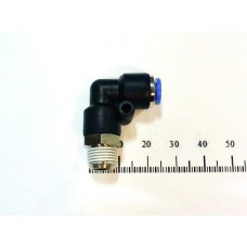 Фитинг металлопласт. уголок тр. 3/16  - нар. рез. NPT 1/8 арт. SPL3/16-N1