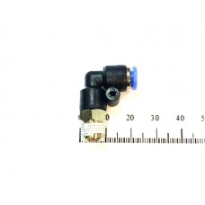 Фитинг металлопласт. уголок тр. 5/32 - нар. рез. NPT 1/8 арт. SPL5/32-N1