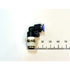 Фитинг металлопласт. уголок тр. 5/32 - нар. рез. NPT 1/4 арт. SPL5/32-N2