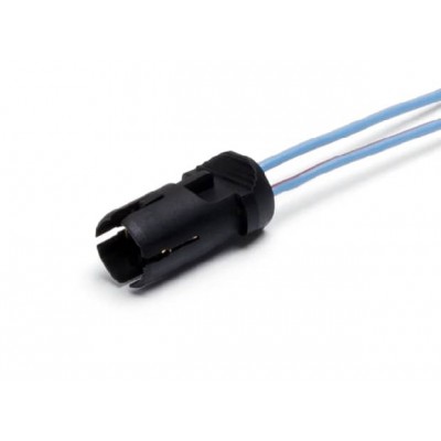 Патрон для бесцокольной лампы Т10 W-5W , с проводами АХ-437 Cargen