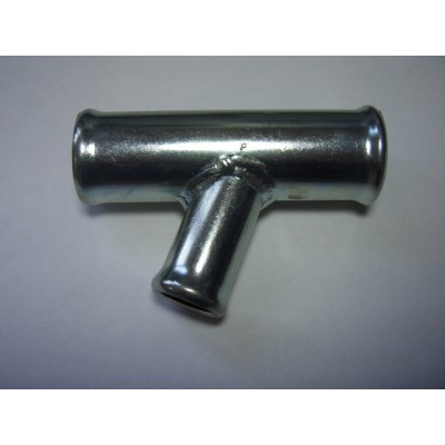 Тройник Ø25x18x25 металл угол 70°