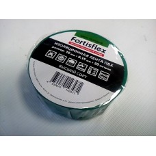 Изолента ПВХ 19х0.15x20 зеленая Fortisflex