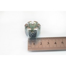 Гайка М14*1,5 (16, ключ 22) корончатая (уп. 10 шт)