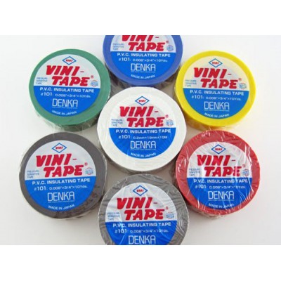 Изолента VINI-TAPE белая 19мм 10м